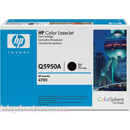 HP 643A Black Original LaserJet Toner Cartridge (Q5950A) 618EL